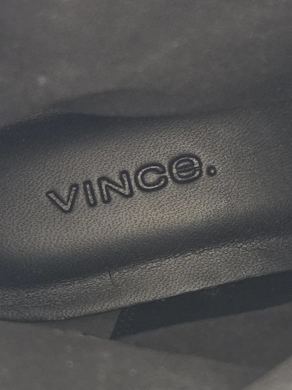 Vince Black Suede Ankle Boots - Pointed Toe Western Style